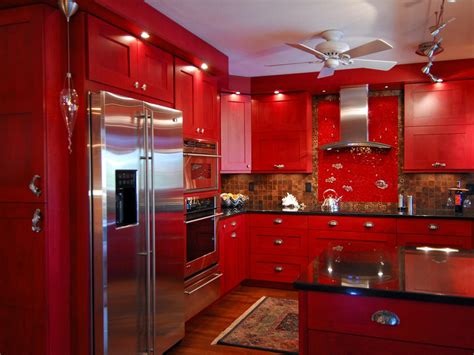 +11 Red Kitchen Ideas References Decor