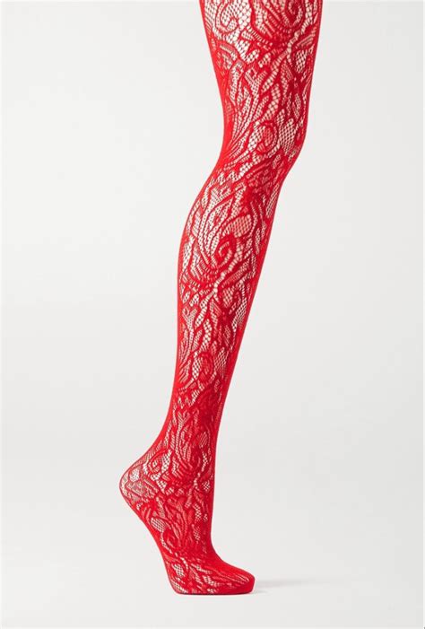 Red Lace Stockings