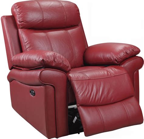 Red Leather Reclining Chairs