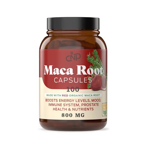 Red Maca Root Capsules