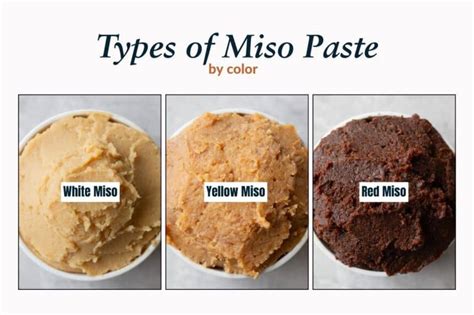 Red Miso Varieties
