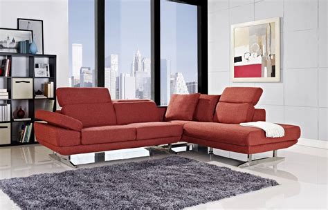 Red Modern Sofa