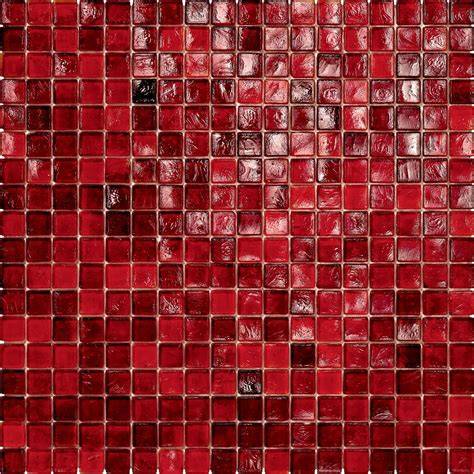 Red Mosaic Tile