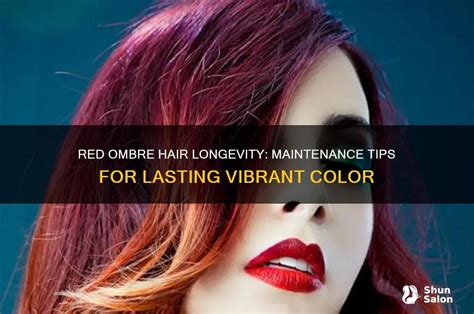 Mastering Red Ombre Maintenance