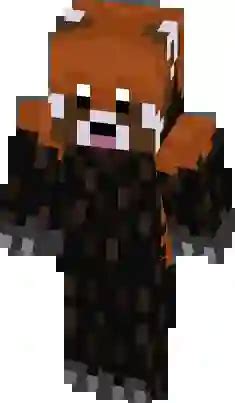 Unleash Your Inner Cuteness with the Adorable Red Panda Minecraft Skin!