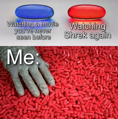 Red Pill Blue Pill Meme Template