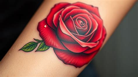 Red Rose Meaning Tattoo