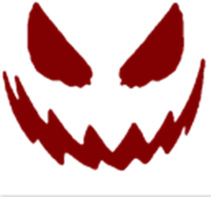 Red Scary Face Roblox