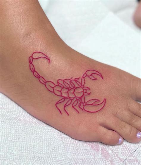 Red Scorpion Tattoo