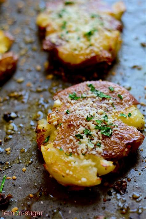 Indulge in the Pure Bliss of Red Skin Smashed Potatoes: An Irresistibly Delicious Recipe to Satisfy Your Cravings!