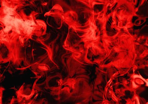 Red Smoke Background