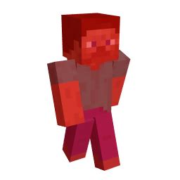 Unleash Your Inner Adventurer with the Bold and Iconic Red Steve Skin in Minecraft