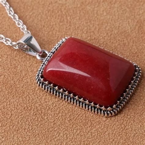 Red Stone Necklaces