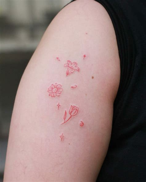 Red Tattoo Design