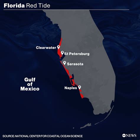 Red Tide Florida 2018 Map Maps For You