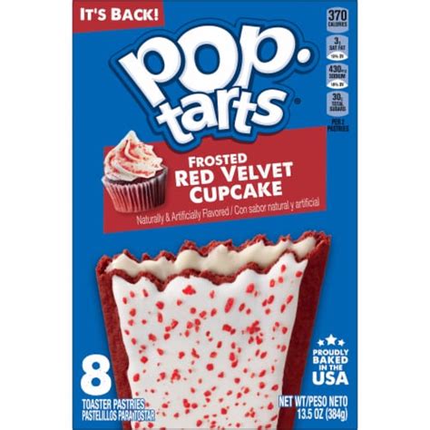 Indulge in the Irresistible with Red Velvet Pop Tarts - Perfect for Breakfast or a Sweet Treat!