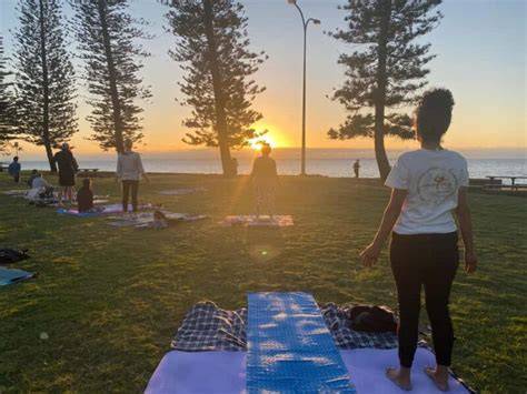 Redcliffe Beach Yoga Class