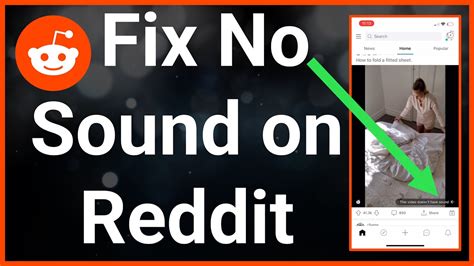 Reddit videos no sound