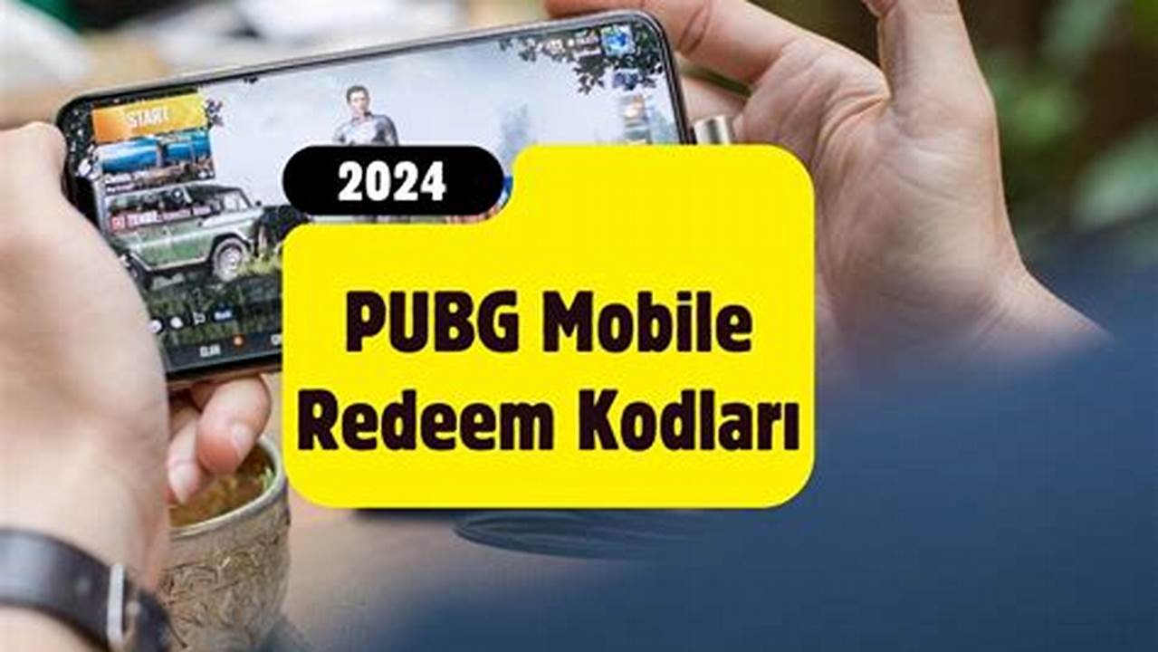 Redeem Code Pubg 2024