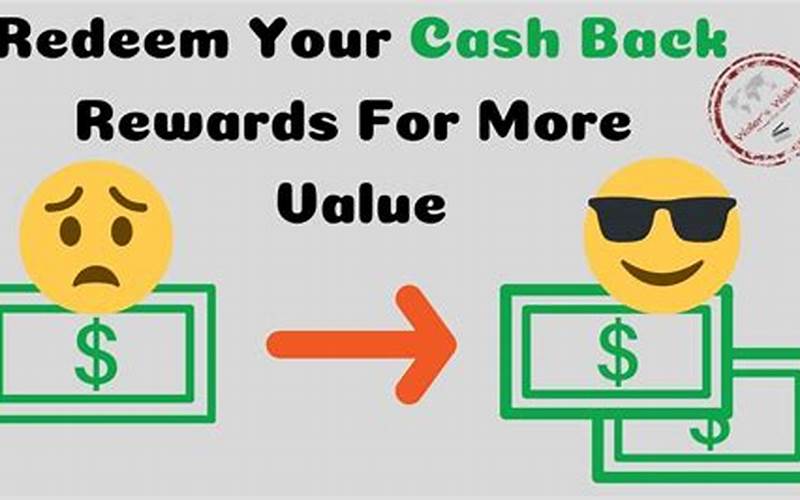 Redeeming Cashback Rewards