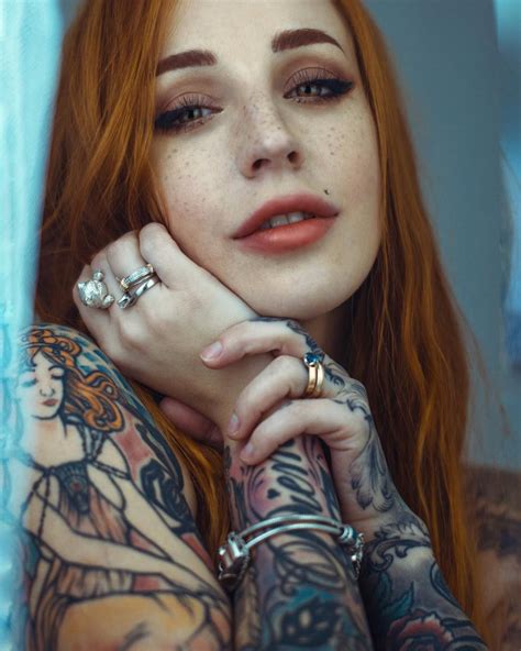 10 of the Hottest Tattooed Redheads You'll Ever See