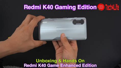 Redmi K40 Game Enhanced Edition: First Look