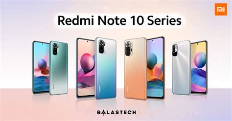Redmi Note 10 Series: Rumored Specifications