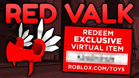 Redvalk Roblox Gameflip