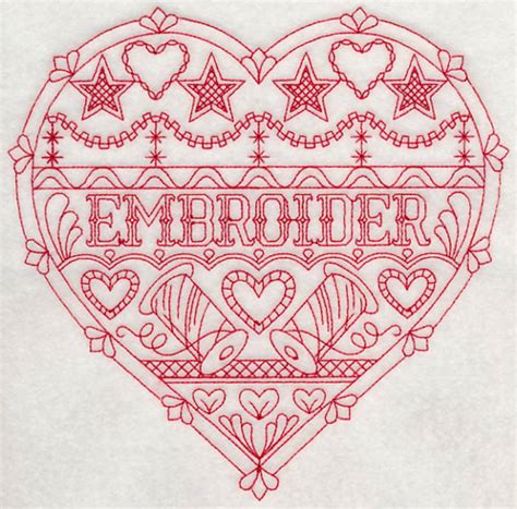 Redwork Embroidery Patterns