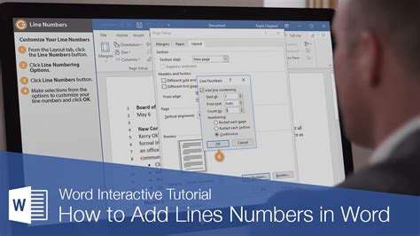 Reference Specific Lines Numbers in Your Word Documents