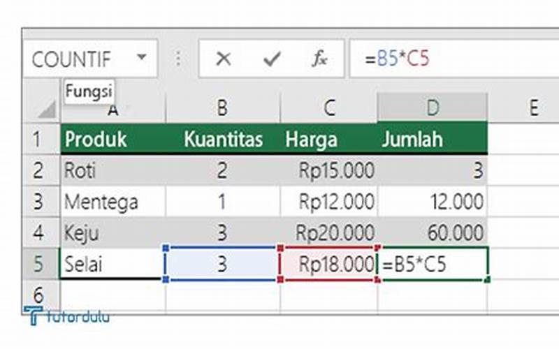 Referensi Sel Excel