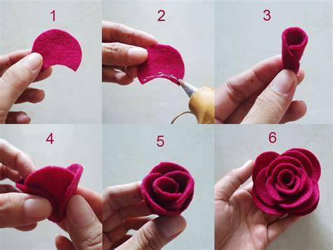 Tutorial Membuat Bunga dari Flanel