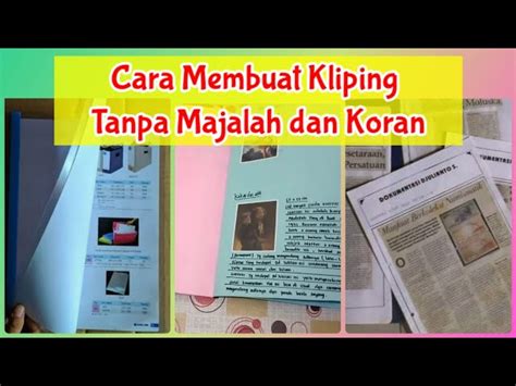 Referensi Tutorial Membuat Kliping