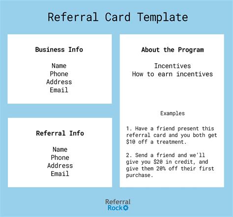 Referral Card Template: A Comprehensive Guide
