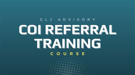 Referral Courses: Splitting Your Training