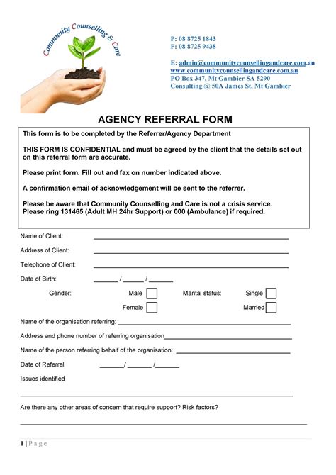 Referral Form Templates