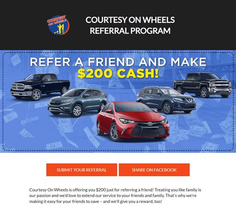 Referral programs for used cars