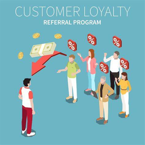 Referral components in loyalty
