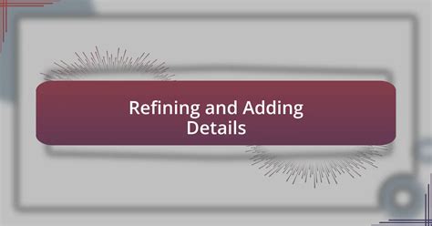 Refining