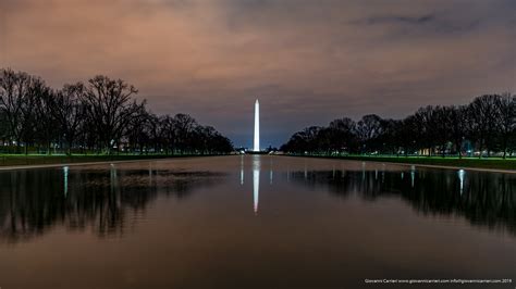 Reflecting Pool at Night