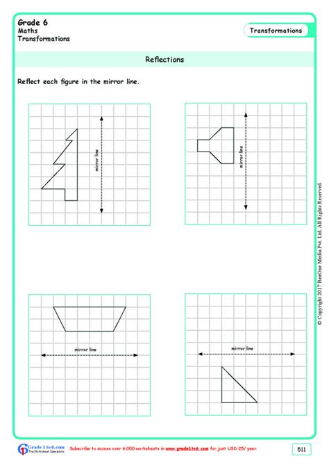Reflection Practice Worksheet Answers