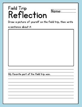 Reflection Outdoor Trip