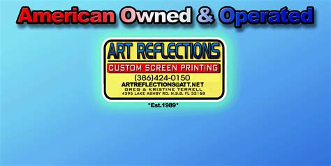 Reflections Screen Printing And Embroidery