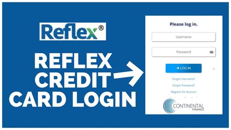 Reflex Cash Management Signon Page