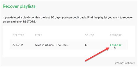 Refresh Playlist Error