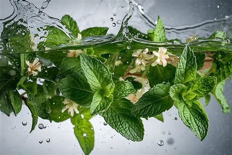 Refreshing Mint Leaves