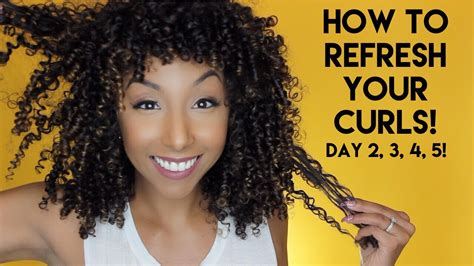 Refreshing Your Curls on Day Two