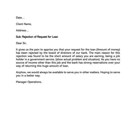 14+ Polite Rejection Letter Free Sample, Example format Download