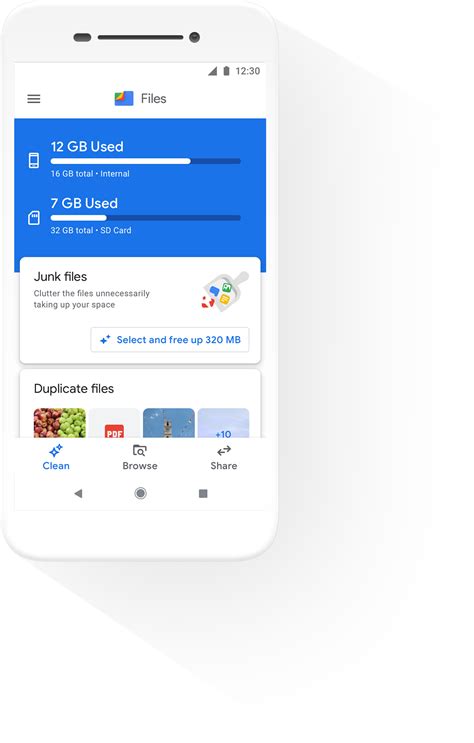 Regardless, the Share button is back in the Files by Google app