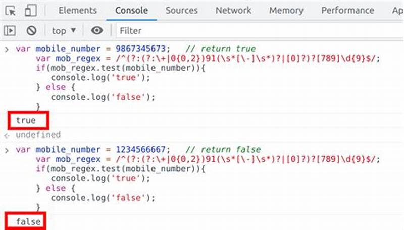 Regex Pattern Phone Number